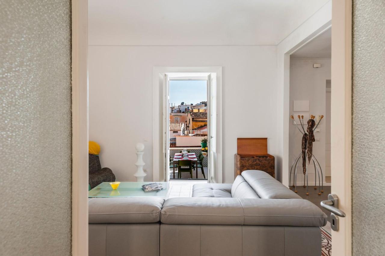 2 Soru Ortigia Holiday Home - Attico Con Terrazza Syracuse Bagian luar foto